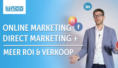 Lijnco DM 2.0: Zowel offline als online meer respons, ROI en omzet.